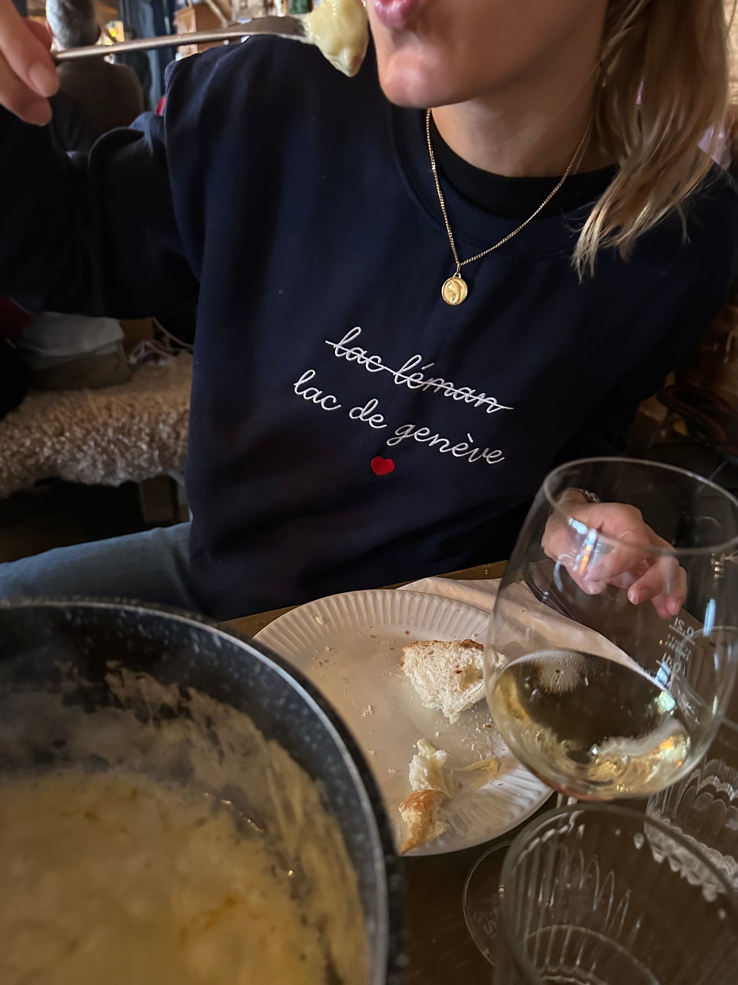 Unisex Sweatshirt - Lake Geneva (and not Lake Léman)