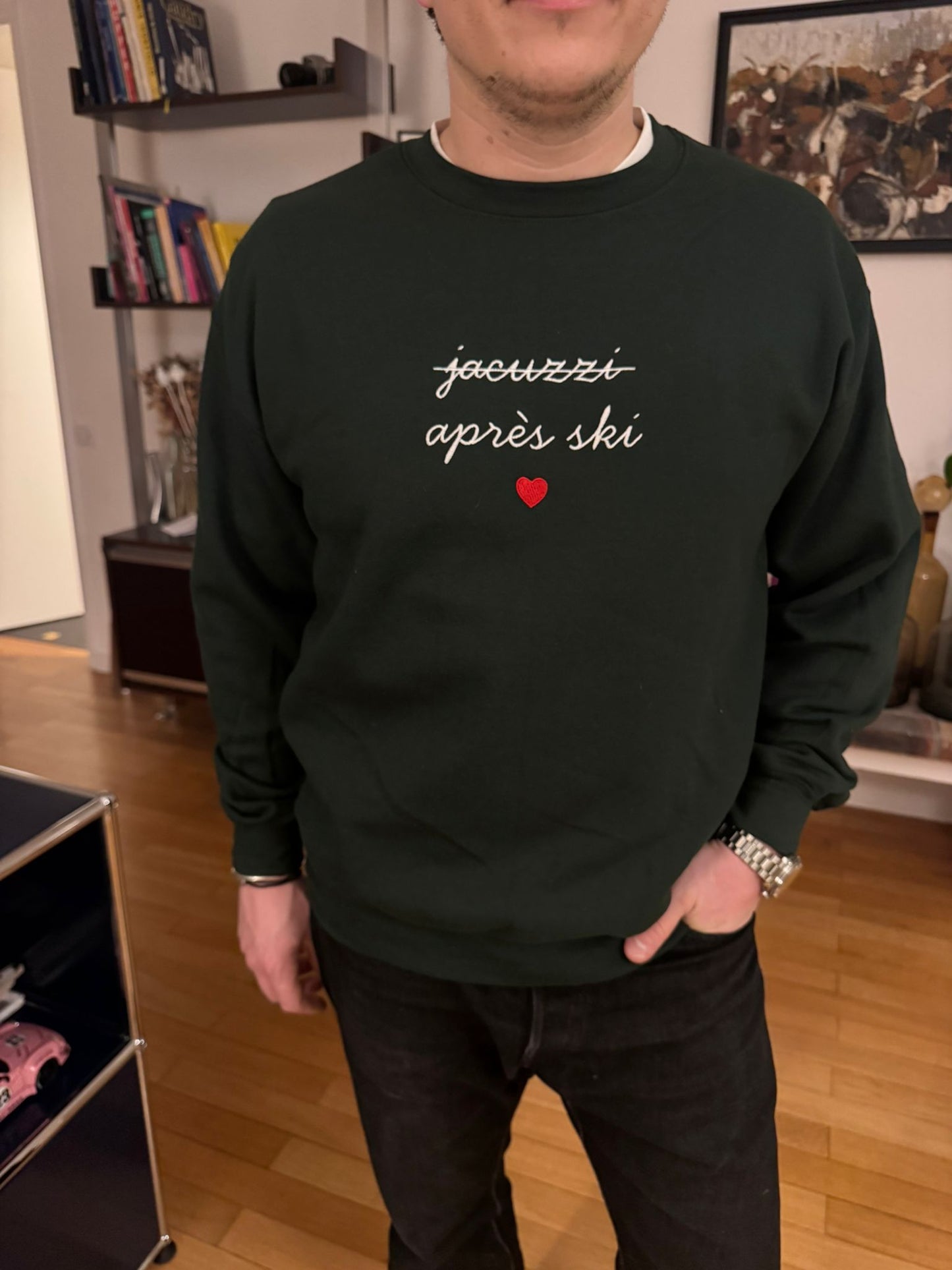 Unisex Sweatshirt - Après-ski (not Jacuzzi)